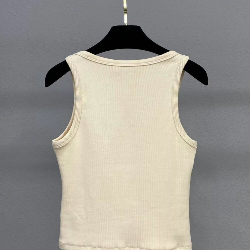 Miu Miu Women's Fashion Casual Sports Short Vest - Picture 3 of 7